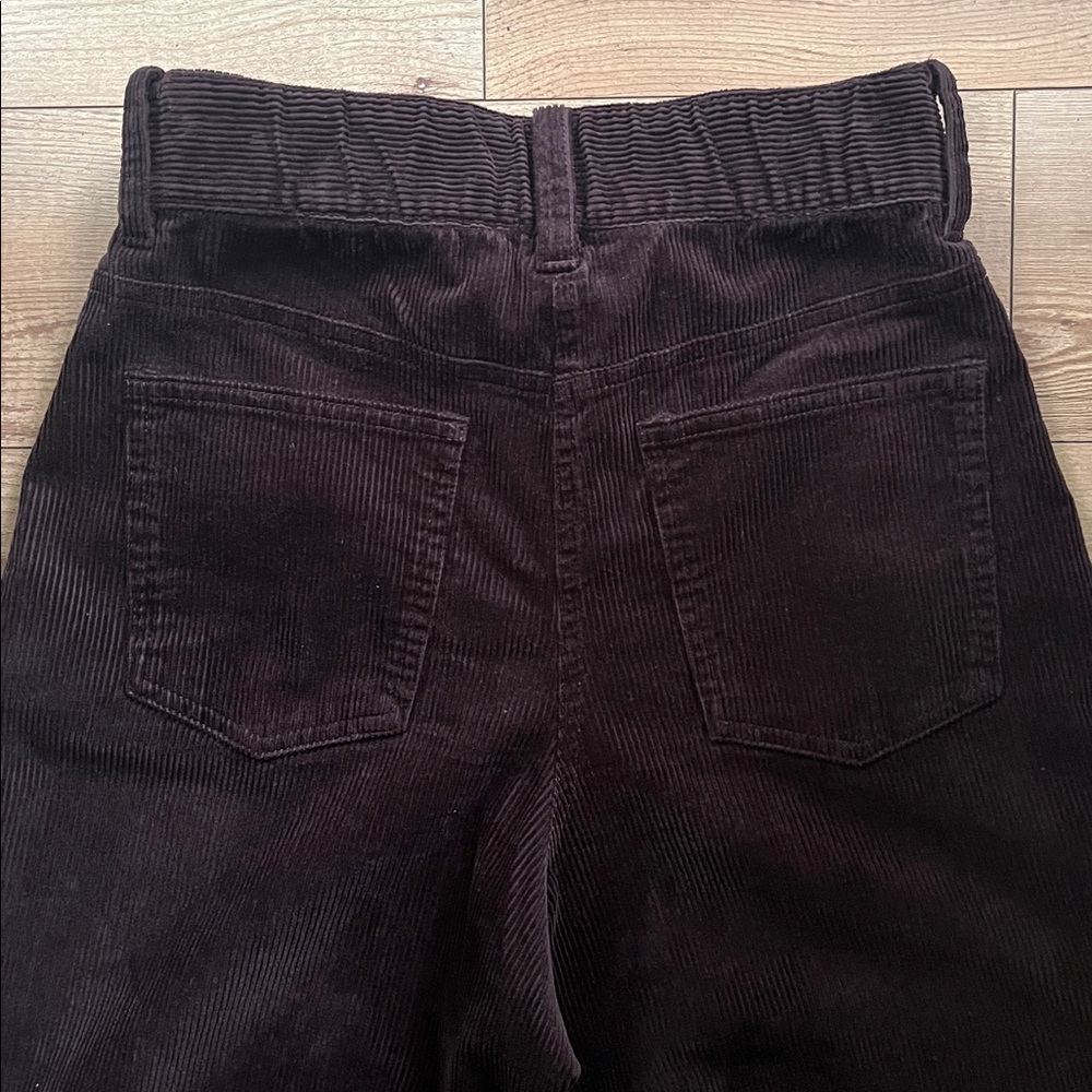 Banana Republic Wide Leg Corduroy Pants sz 0 - Picture 4 of 15